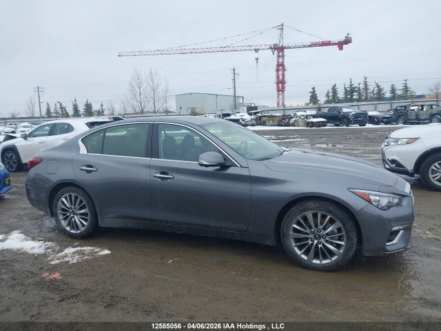2024 Infiniti Q50 Luxe მანქანა იყიდება აუქციონზე, vin: JN1EV7BR7RM631199, აუქციონის ნომერი: 12585056