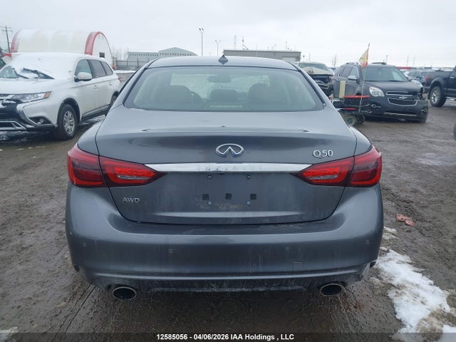 2024 Infiniti Q50 Luxe მანქანა იყიდება აუქციონზე, vin: JN1EV7BR7RM631199, აუქციონის ნომერი: 12585056