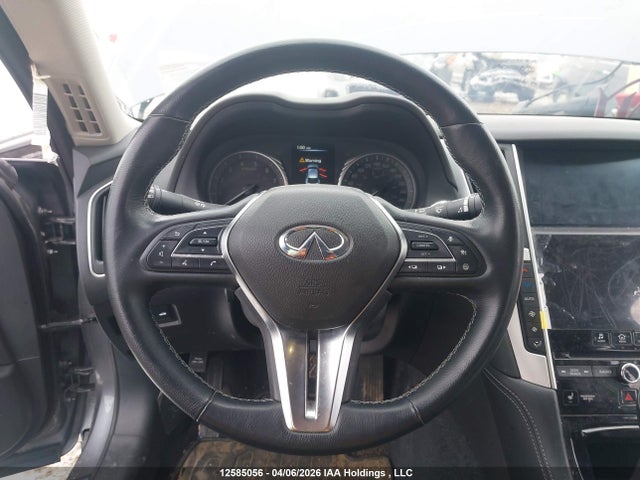 2024 Infiniti Q50 Luxe მანქანა იყიდება აუქციონზე, vin: JN1EV7BR7RM631199, აუქციონის ნომერი: 12585056