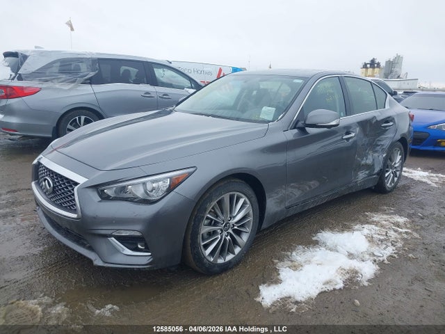 2024 Infiniti Q50 Luxe მანქანა იყიდება აუქციონზე, vin: JN1EV7BR7RM631199, აუქციონის ნომერი: 12585056