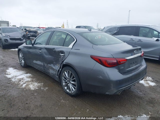 2024 Infiniti Q50 Luxe მანქანა იყიდება აუქციონზე, vin: JN1EV7BR7RM631199, აუქციონის ნომერი: 12585056