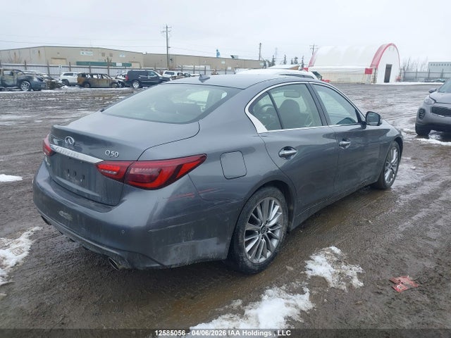 2024 Infiniti Q50 Luxe მანქანა იყიდება აუქციონზე, vin: JN1EV7BR7RM631199, აუქციონის ნომერი: 12585056
