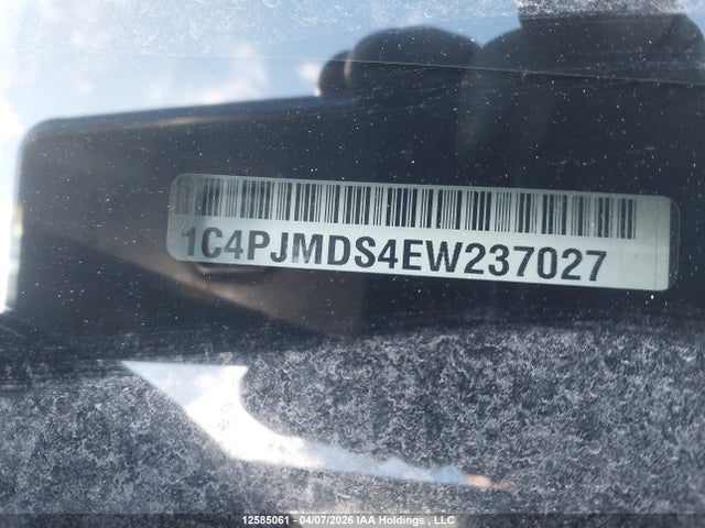1C4PJMDS4EW237027 Jeep Cherokee Limited