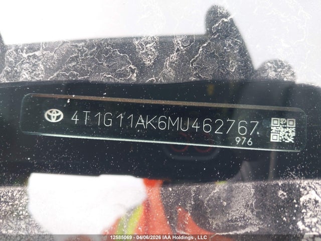 4T1G11AK6MU462767 Toyota CAMRY SE