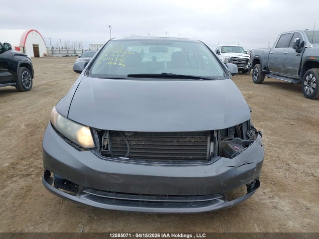 2012 Honda Civic Ex მანქანა იყიდება აუქციონზე, vin: 2HGFB2F52CH010341, აუქციონის ნომერი: 12585071