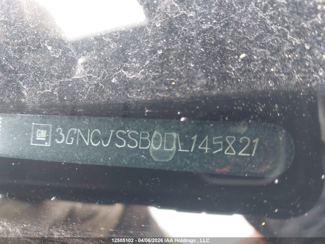 Aukcja sprzedaży 2013 Chevrolet Trax Ltz, vin: 3GNCJSSB0DL145821, numer aukcji: 12585102
