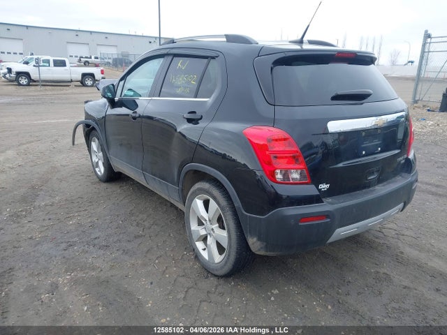 Aukcja sprzedaży 2013 Chevrolet Trax Ltz, vin: 3GNCJSSB0DL145821, numer aukcji: 12585102