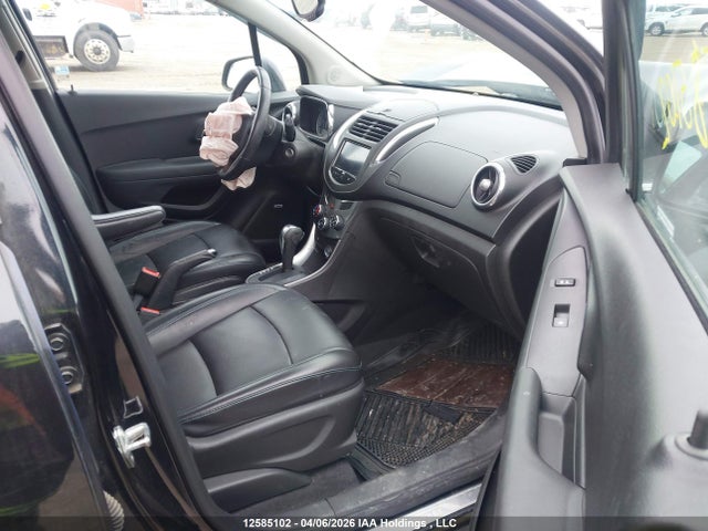 Aukcja sprzedaży 2013 Chevrolet Trax Ltz, vin: 3GNCJSSB0DL145821, numer aukcji: 12585102