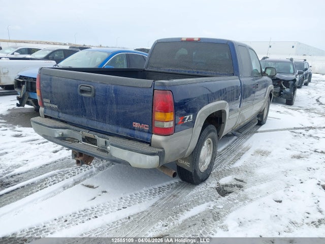 12585109 :رقم المزاد ، 2GTEK19TX11262049 vin ، 2001 Gmc New Sierra K1500 مزاد بيع