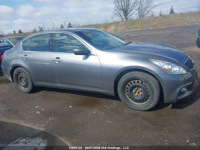 12585122 :رقم المزاد ، JN1DV6AR6BM654311 vin ، 2011 Infiniti G25 مزاد بيع