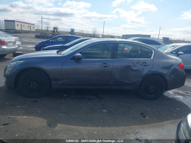 12585122 :رقم المزاد ، JN1DV6AR6BM654311 vin ، 2011 Infiniti G25 مزاد بيع