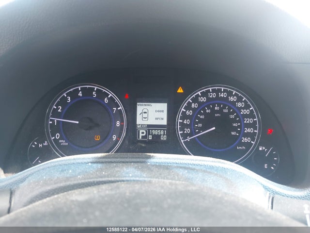 12585122 :رقم المزاد ، JN1DV6AR6BM654311 vin ، 2011 Infiniti G25 مزاد بيع