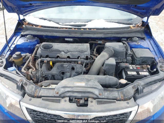 12585123 :رقم المزاد ، KNAFU5A21B5455552 vin ، 2011 Kia Forte Ex مزاد بيع