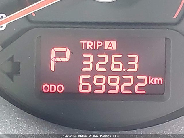 12585123 :رقم المزاد ، KNAFU5A21B5455552 vin ، 2011 Kia Forte Ex مزاد بيع