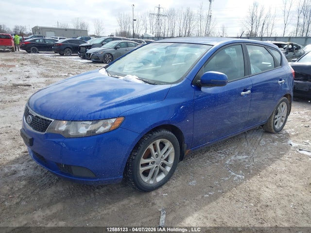 12585123 :رقم المزاد ، KNAFU5A21B5455552 vin ، 2011 Kia Forte Ex مزاد بيع