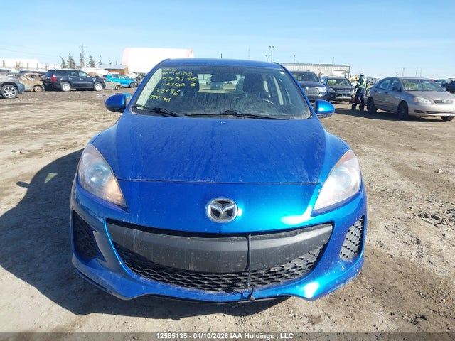 12585135 :رقم المزاد ، JM1BL1L76C1638136 vin ، 2012 Mazda 3 I مزاد بيع