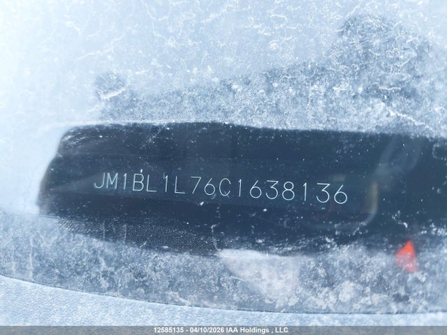 12585135 :رقم المزاد ، JM1BL1L76C1638136 vin ، 2012 Mazda 3 I مزاد بيع