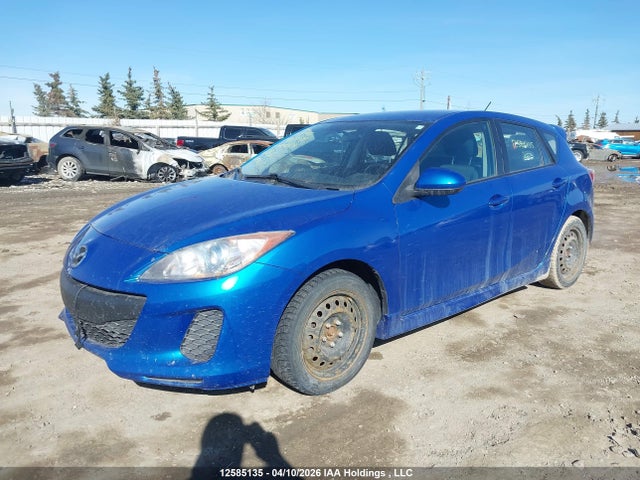 12585135 :رقم المزاد ، JM1BL1L76C1638136 vin ، 2012 Mazda 3 I مزاد بيع