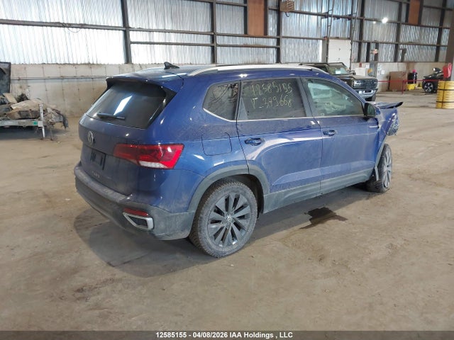 Aukcja sprzedaży 2023 Volkswagen Taos Comfortline, vin: 3VVEX7B28PM379668, numer aukcji: 12585155