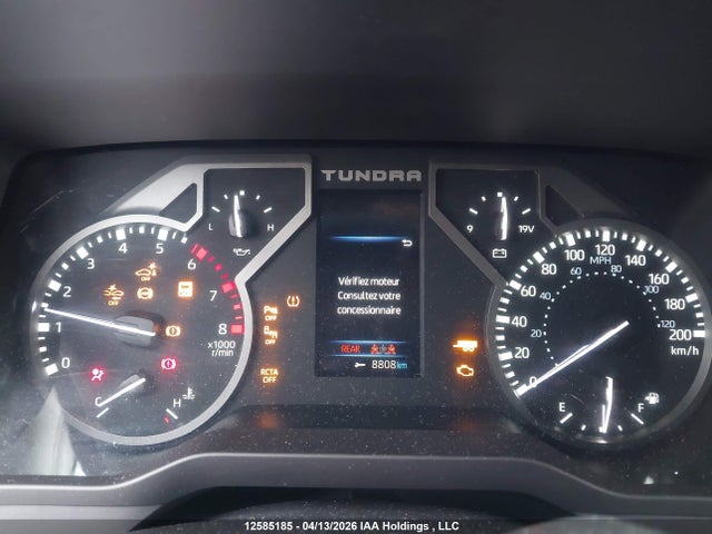 12585185 :رقم المزاد ، 5TFLA5EC6RX023779 vin ، 2024 Toyota Tundra Crewmax Sr5 مزاد بيع