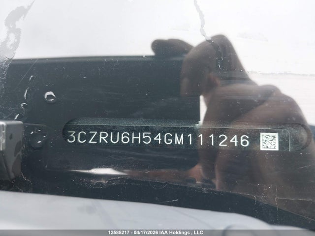 Продаж на аукціоні авто 2016 Honda Hr-v Ex, vin: 3CZRU6H54GM111246, номер лоту: 12585217