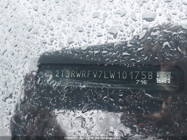 Toyota RAV4 2020 2T3RWRFV7LW101758 Image 19