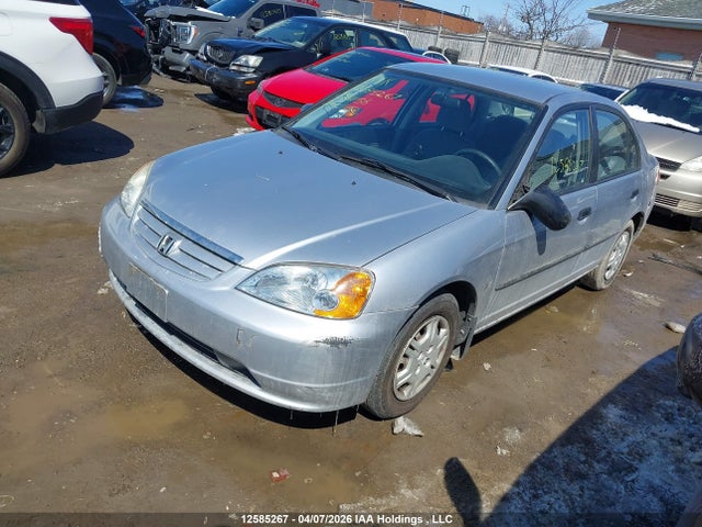 12585267 :رقم المزاد ، 2HGES16391H936656 vin ، 2001 Honda Civic مزاد بيع