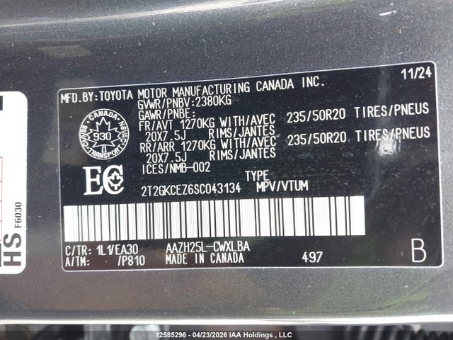 Lexus Nx 350h 350h 2025 2T2GKCEZ6SC043134 Image 18