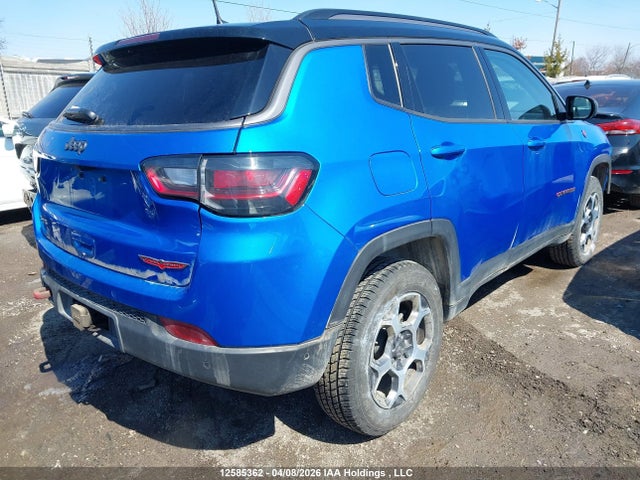 Aukcja sprzedaży 2022 Jeep Compass Trailhawk Elite, vin: 3C4NJDDB4NT168417, numer aukcji: 12585362
