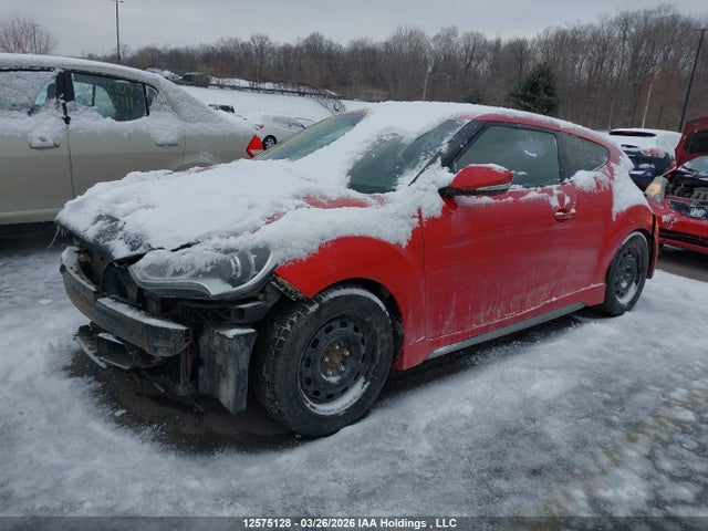 12575128 :رقم المزاد ، KMHTC6AE9DU148028 vin ، 2013 Hyundai Veloster Turbo مزاد بيع