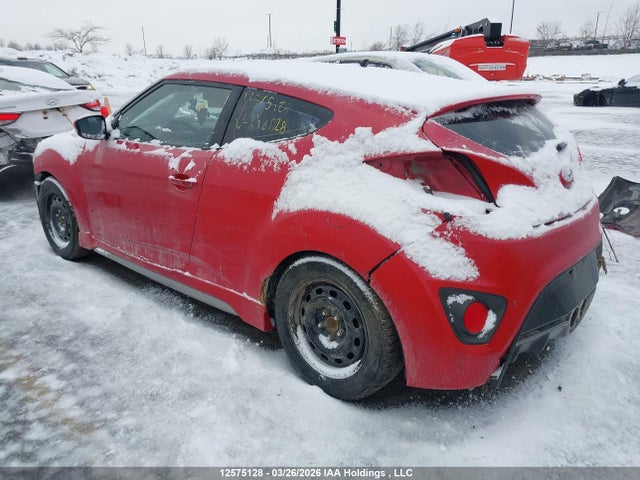 12575128 :رقم المزاد ، KMHTC6AE9DU148028 vin ، 2013 Hyundai Veloster Turbo مزاد بيع