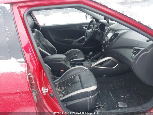 12575128 :رقم المزاد ، KMHTC6AE9DU148028 vin ، 2013 Hyundai Veloster Turbo مزاد بيع