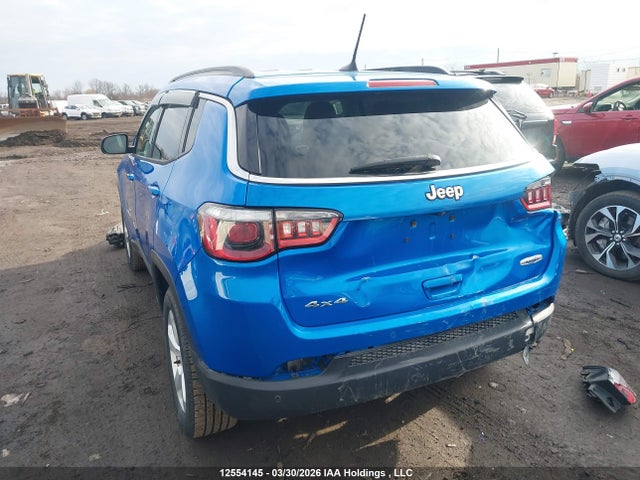 12554145 :رقم المزاد ، 3C4NJDBB6JT138509 vin ، 2018 Jeep Compass North مزاد بيع