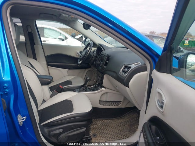 12554145 :رقم المزاد ، 3C4NJDBB6JT138509 vin ، 2018 Jeep Compass North مزاد بيع