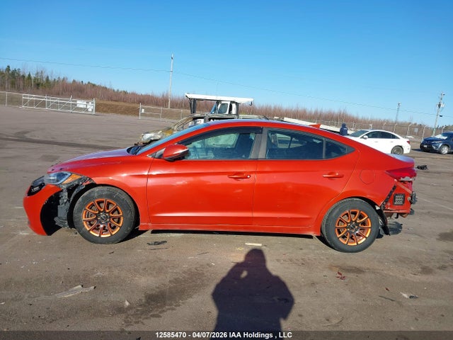 12585470 :رقم المزاد ، KMHD84LF9HU376231 vin ، 2017 Hyundai Elantra Se/value/limited مزاد بيع