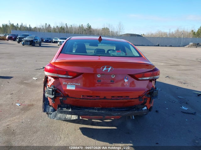 12585470 :رقم المزاد ، KMHD84LF9HU376231 vin ، 2017 Hyundai Elantra Se/value/limited مزاد بيع