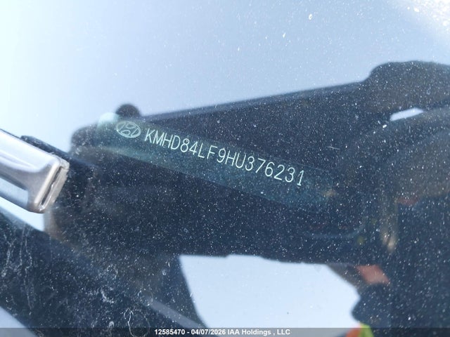 12585470 :رقم المزاد ، KMHD84LF9HU376231 vin ، 2017 Hyundai Elantra Se/value/limited مزاد بيع