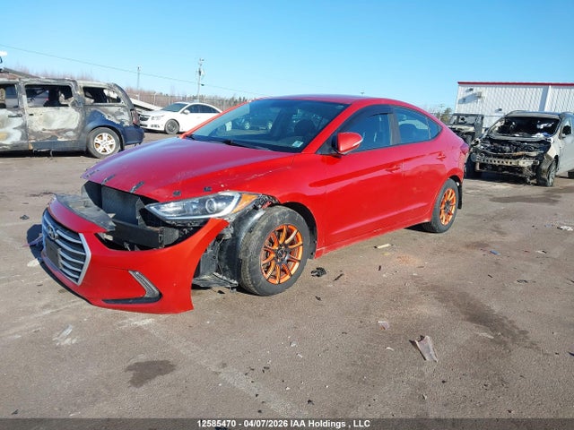 12585470 :رقم المزاد ، KMHD84LF9HU376231 vin ، 2017 Hyundai Elantra Se/value/limited مزاد بيع