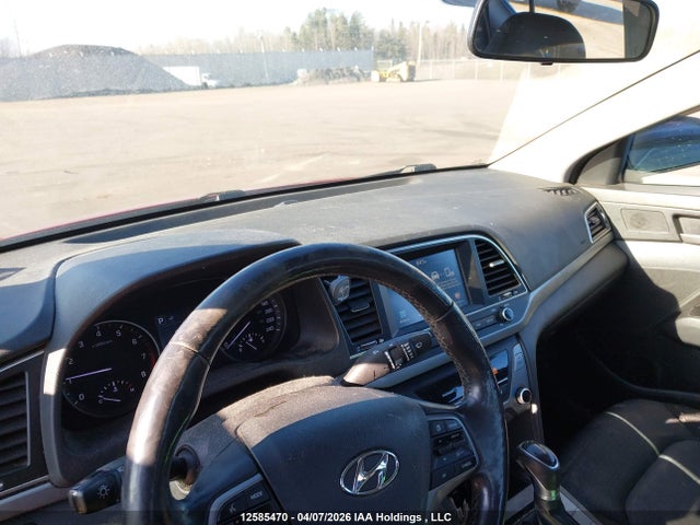 12585470 :رقم المزاد ، KMHD84LF9HU376231 vin ، 2017 Hyundai Elantra Se/value/limited مزاد بيع