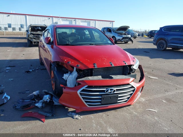12585470 :رقم المزاد ، KMHD84LF9HU376231 vin ، 2017 Hyundai Elantra Se/value/limited مزاد بيع