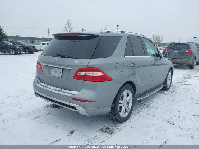 12585477 :رقم المزاد ، 4JGDA2EB7EA384120 vin ، 2014 Mercedes-benz Ml 350 Bluetec مزاد بيع