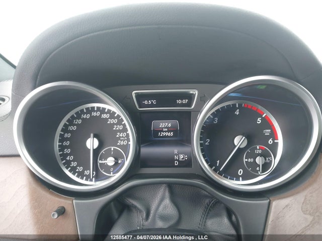 12585477 :رقم المزاد ، 4JGDA2EB7EA384120 vin ، 2014 Mercedes-benz Ml 350 Bluetec مزاد بيع
