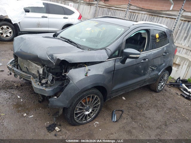 2019 Ford Ecosport Titanium მანქანა იყიდება აუქციონზე, vin: MAJ6S3KL1KC291225, აუქციონის ნომერი: 12585594