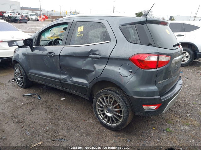 2019 Ford Ecosport Titanium მანქანა იყიდება აუქციონზე, vin: MAJ6S3KL1KC291225, აუქციონის ნომერი: 12585594