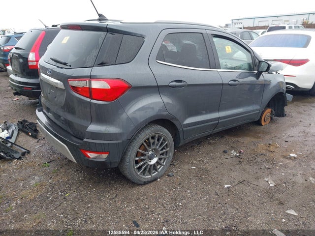 2019 Ford Ecosport Titanium მანქანა იყიდება აუქციონზე, vin: MAJ6S3KL1KC291225, აუქციონის ნომერი: 12585594