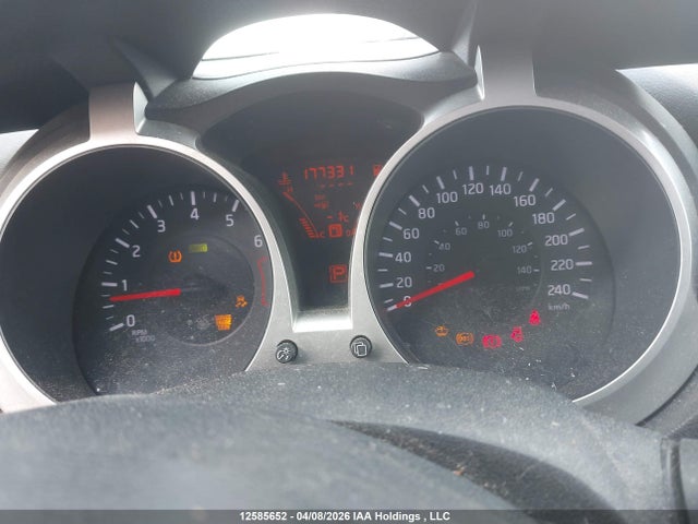 2011 Nissan Juke Sv მანქანა იყიდება აუქციონზე, vin: JN8AF5MV3BT019508, აუქციონის ნომერი: 12585652