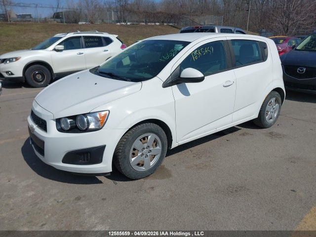 2014 Chevrolet Sonic მანქანა იყიდება აუქციონზე, vin: 1G1JA6EH2E4152552, აუქციონის ნომერი: 12585659