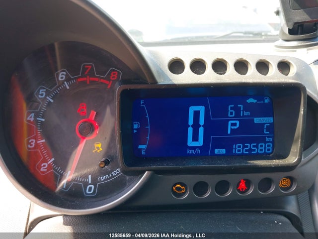 2014 Chevrolet Sonic მანქანა იყიდება აუქციონზე, vin: 1G1JA6EH2E4152552, აუქციონის ნომერი: 12585659