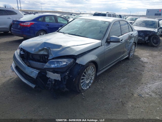 12585726 :رقم المزاد ، WDDGF8FB8BF537452 vin ، 2011 Mercedes-benz C 250 4matic مزاد بيع