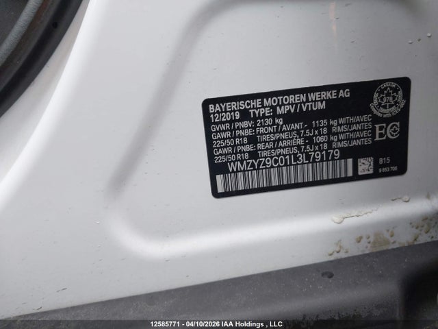 WMZYZ9C01L3L79179 Mini Countryman John Cooper Works